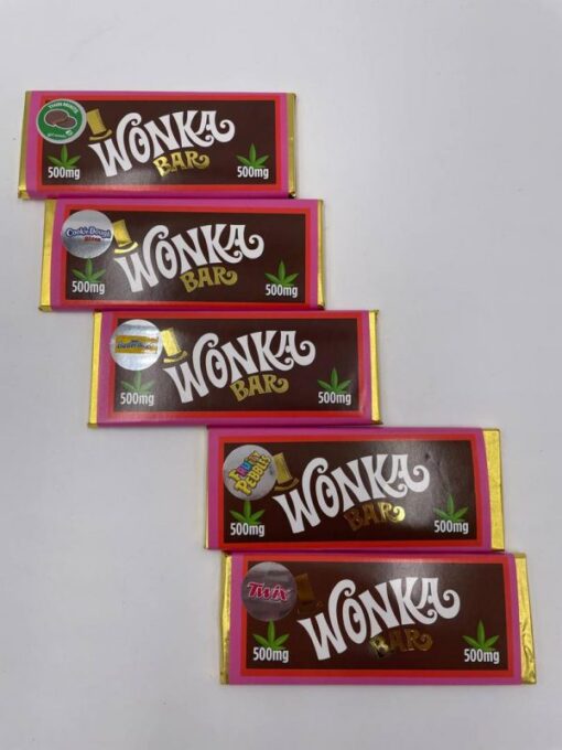 Wonka Psychedelic Chocolate Bars - Wonka Chocolate Bars