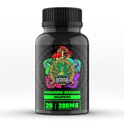 Medusa Microdose Shrooms Mazatapec 200mg | 20 Capsules